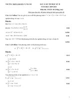 DAP AN DE THI TOAN 10NC HKII 0910