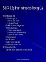 C Sharp và kiến trúc .NET. C Sharp cơ bản- P2 pot