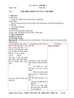 GIAO AN TU CHON SO HOC LOP 6