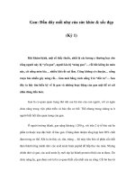 Gan: Đầu dây mối nhợ của sức khỏe & sắc đẹp (Kỳ 1) pot