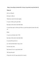 Đăng ký hoạt động chi nhánh đối với công ty hợp danh (trong Khu Kinh tế) potx