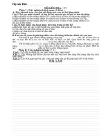 kiểm tra học kì 2 sinh8