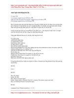 Anh ngữ sinh động bài 26 pot