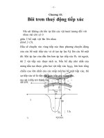 Tìm hiểu khả năng dùng vật liệu XADO để khôi phục bề mặt cổ trục bằng phương pháp lăn miết, chương 15 ppt