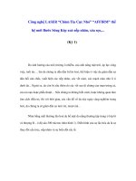 Công nghệ LASER “Chùm Tia Cực Nhỏ” “AFFIRM” thế hệ mới Bước Sóng Kép xoá nếp nhăn, xóa sẹo,... (Kỳ 1) docx