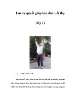 Lục tự quyết giúp kéo dài tuổi thọ (Kỳ 1) pps