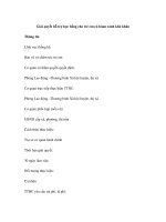 Giải quyết hỗ trợ học bổng cho trẻ em có hòan cảnh khó khăn Thông tin Lĩnh docx