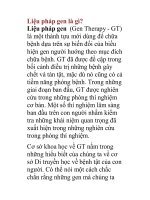 Liệu pháp gen là gì? potx