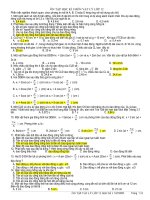 90 cau trac nghiem tong hop hoc ki I rat hay (co dap an)