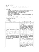 giáo án bài 1-tin học 10