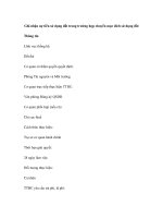 Ghi nhận nợ tiền sử dụng đất trong trường hợp chuyển mục đích sử dụng đất potx