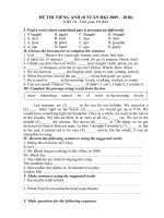 de thi 8 tuan ki 1 khoi 10