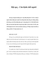 Đột quỵ - Căn bệnh chết người pot