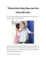 Những hành động lãng mạn làm nàng ngất ngây pdf
