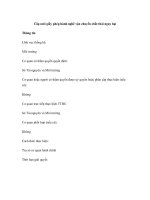 Cấp mới giấy phép hành nghề vận chuyển chất thải nguy hại docx