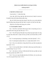 THẢO LUẬN MÔN PHÁP LUẬT ĐẠI CƯƠNG pdf