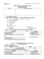 de thi mi thuat 7 HK II