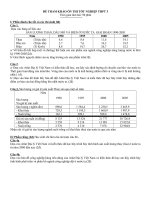 Đề thi thử tốt nghiệp THPT 3