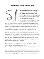 Bệnh viêm màng não do giun ppt