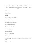 Giao đất đã được giải phóng mặt bằng hoặc không phải giải phóng mặt bằng đối với tổ chức trong nước, cơ sở tôn giáo, người Việt Nam định cư ở nước ngoài doc