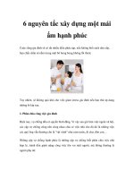 6 nguyên tắc xây dựng một mái ấm hạnh phúc pps