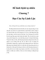 Để lành bệnh tự nhiên - Phần 14 pot