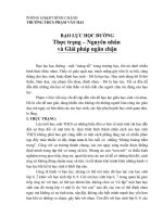 Bạo lực học đường: Thực trạng, Nguyên nhân và Giải pháp ngăn chặn