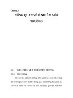 Nghiên cứu thiết kế hệ thống tự động kiểm soát hàm lượng sản phẩm dầu mỏ trong nước thải lacanh tàu cá, chương 1 potx