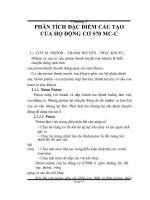 Phân tích cấu tạo, tính năng kỹ thuật họ động cơ Diesel tàu thủy hiệu S70MC-C22, Chương 5 ppsx