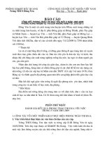 Báo cáo thành tích thi đua 5 năm 2005-2009