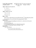 ĐÊ KIỂM TRA HỌC KỲ II +ĐA TOÁN 6