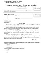 de thi cuoi HKII lop 5