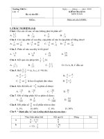 Thử sức kì II- Đề 07-Toán 6