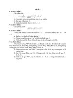 bộ đề ôn thi chuyên vào 10