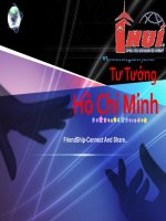 ảnh hưởng tư tưởng hồ chí minh đối với thế giới