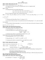 Một số đề thi học kì II