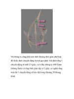 Hướng dẫn tạo mô hình cá mập theo kiểu animation- P5 pptx