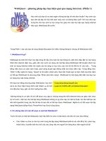 WebQuest – phương pháp dạy học hiệu quả qua mạng Internet