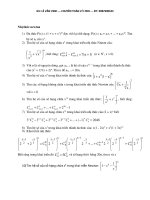 TỔ HỢP ÔN THI CẤP TỐC