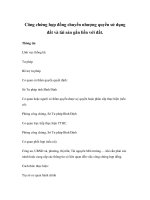 Công chứng hợp đồng chuyển nhượng quyền sử dụng đất và tài sản gắn liền với đất pot