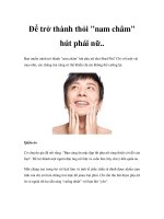 Để trở thành thỏi 