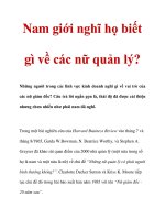 Nam giới nghĩ họ biết gì về các nữ quản lý? potx