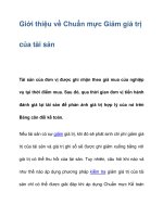 Giới thiệu về Chuẩn mực Giảm giá trị của tài sản pps