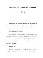 Mỗi nơi có một cách gây ngủ khác nhau! (Kỳ 1) potx