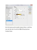 Tạo thiệp Giáng sinh trên Photoshop- P6 doc