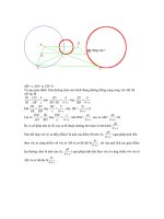 Bài toán dùng Phép biến hình