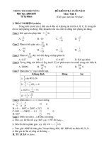 Kiểm tra toán 6 - Cuối học kì 2