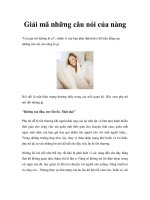 Giải mã những câu nói của nàng pot