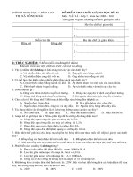 Đề Vật lý 7-HKII 09-10