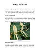 Đông y trị bệnh da ppt